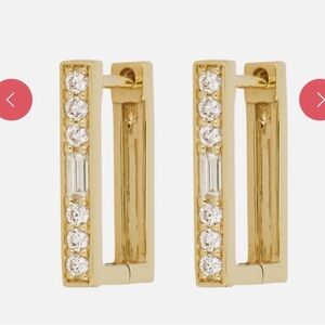 Three Stories Diamond 14k Yellow Gold Hoop Huggy Earrings
Current Retail $2780